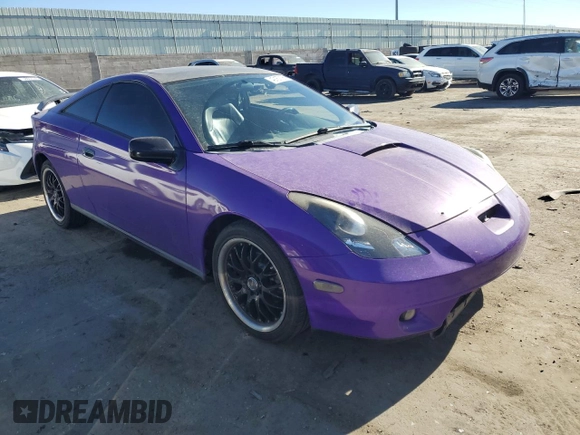 2002 Toyota Celica GTS with VIN JTDDY38T220060052, listed as a Copart auction lot 42167195 with 176,377 mi miles and Salvage Title. Bid and sale history available at carsss.com. Image 4.
