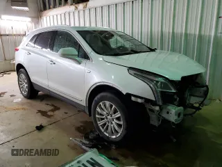2018 Cadillac XT5 FWD with VIN 1GYKNARS8JZ123654, listed as a Copart auction lot 38393754 with 206,836 mi miles and Salvage title. Bid and sale history available at DreamBid. Image 4.