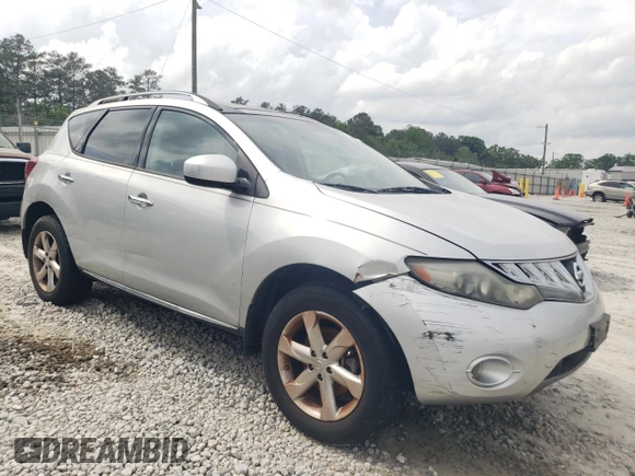 2010 Nissan Murano SL with VIN JN8AZ1MW9AW139254, listed as a Copart auction lot 54681055 with 193,041 mi miles and Clean Title. Bid and sale history available at carsss.com. Image 4.