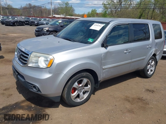 2013 Honda Pilot EX-L with VIN 5FNYF4H56DB028031, listed as a IAAI auction lot 42092264 with 174,520 mi miles. Bid and sale history available at carsss.com. Image 2.