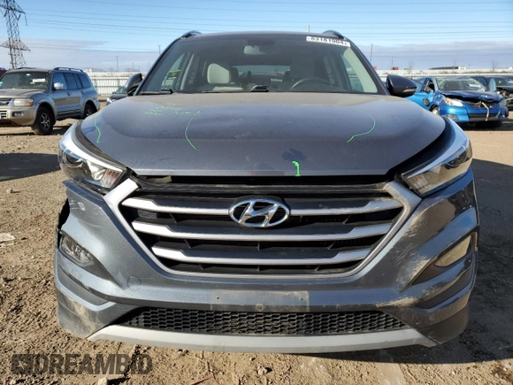 2017 Hyundai Tucson Value with VIN KM8J3CA27HU548767, listed as a Copart auction lot 83181904 with 35,314 mi miles and Salvage Title. Bid and sale history available at carsss.com. Image 5.