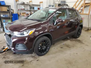 2021 Chevrolet Trax LT with VIN KL7CJPSBXMB359977, listed as a Copart auction lot 61657365 with 52,536 mi miles and Salvage title. Bid and sale history available at DreamBid. Image 1.