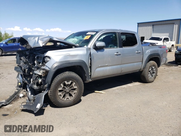 2022 Toyota Tacoma SR with VIN 3TMCZ5AN4NM470997, listed as a Copart auction lot 55165855 with 67,161 mi miles and Salvage title. Bid and sale history available at DreamBid. Image 1.