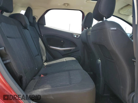 2019 Ford EcoSport SE z VIN MAJ3S2GE4KC302791, wystawiony jako Copart lot #53673525 z przebiegiem 54 600 mil mil oraz Czysty tytuł • Clean title. Historia ofert i sprzedaży dostępna na DreamBid. Obrazek 11.