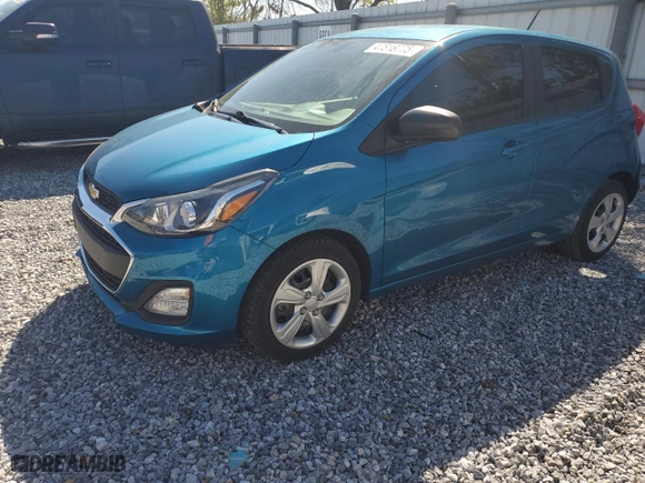 2020 Chevrolet Spark LS with VIN KL8CB6SA0LC449612, listed as a Copart auction lot 47818775 with 16,783 mi miles and Non Repairable. Bid and sale history available at carsss.com. Image 1.