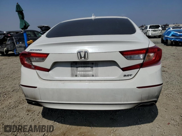 2018 Honda Accord EX-L with VIN 1HGCV2F57JA020319, listed as a Copart auction lot 62361145 with 84,931 mi miles and Salvage title. Bid and sale history available at DreamBid. Image 6.