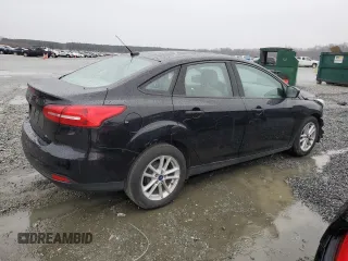 2018 Ford Focus SE with VIN 1FADP3F27JL218434, listed as a Copart auction lot 48356735 with 83,350 mi miles and Salvage Title. Bid and sale history available at carsss.com. Image 3.