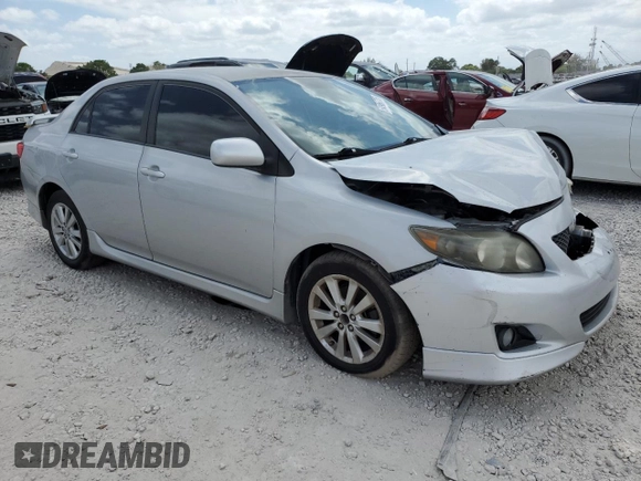 2010 Toyota Corolla with VIN 2T1BU4EE2AC486911, listed as a Copart auction lot 54966775 with 186,877 mi miles and Clean Title. Bid and sale history available at carsss.com. Image 4.