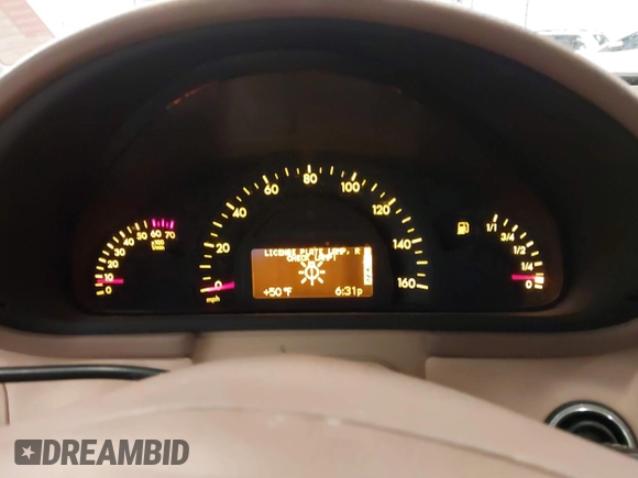 2003 Mercedes-Benz C 240 с VIN WDBRF81J13F426419, выставлен на аукционе IAAI как лот 41522789 с пробегом 107 402 миль миль и . История ставок и продаж доступна на DreamBid. Изображение 7.