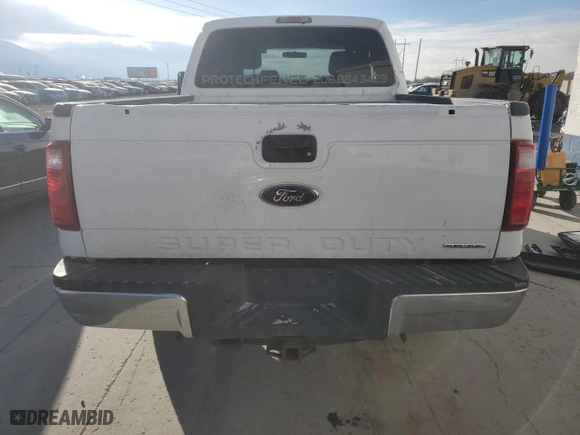 2012 Ford Super Duty F-250 SRW XL with VIN 1FT7X2B67CEA93324, listed as a Copart auction lot 44715715 with 93,682 mi miles and Salvage Title. Bid and sale history available at carsss.com. Image 6.