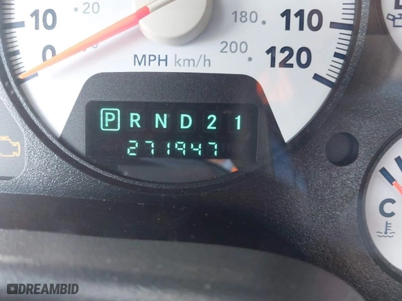 2008 Dodge Ram 1500 SLT with VIN 1D7HA18268S521239, listed as a IAAI auction lot 41474132 with 271,947 mi miles. Bid and sale history available at carsss.com. Image 15.