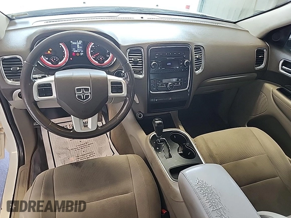 2013 Dodge Durango SXT with VIN 1C4RDJAG8DC671689, listed as a IAAI auction lot 42743958 with 160,950 mi miles and . Bid and sale history available at DreamBid. Image 17.