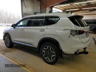 2022 Hyundai Santa Fe Hybrid Limited with VIN KM8S5DA1XNU054524, listed as a Copart auction lot 49461015 with 27,809 mi miles and Salvage Title. Bid and sale history available at carsss.com. Image 2.