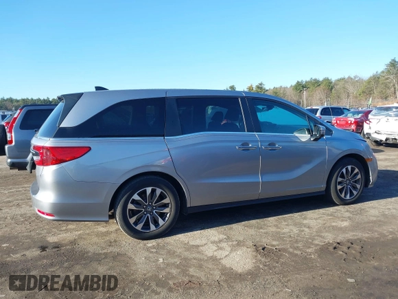 2023 Honda Odyssey EX-L with VIN 5FNRL6H69PB045766, listed as a IAAI auction lot 41819744 with 30,343 mi miles. Bid and sale history available at carsss.com. Image 13.