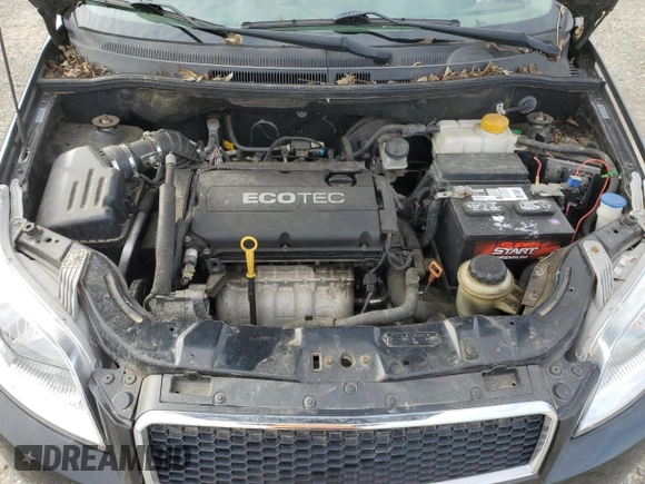 2009 Chevrolet Aveo 1LT z VIN KL1TD66E69B650192, wystawiony jako Copart lot #44943995 z przebiegiem 102 373 mil mil oraz Szkoda całkowita • Salvage title. Historia ofert i sprzedaży dostępna na DreamBid. Obrazek 11.