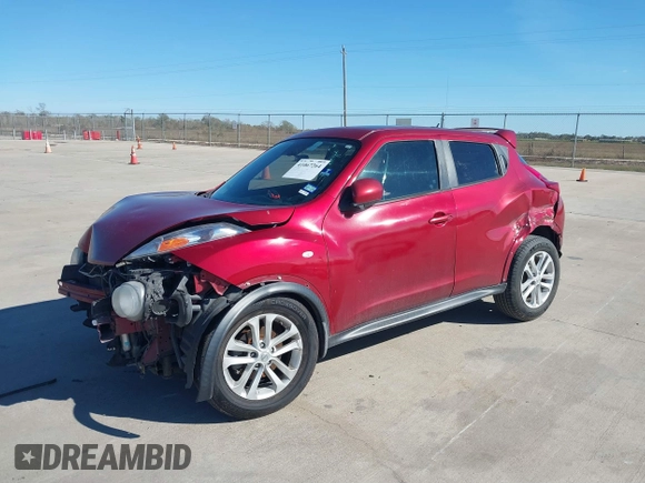 2013 Nissan Juke S with VIN JN8AF5MR0DT216626, listed as a IAAI auction lot 41067264 with 1 mi miles. Bid and sale history available at carsss.com. Image 16.
