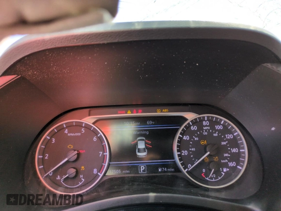 2023 Nissan Sentra SV with VIN 3N1AB8CV1PY228080, listed as a Copart auction lot 50609275 with 17,505 mi miles and Salvage Title. Bid and sale history available at DreamBid. Image 9.