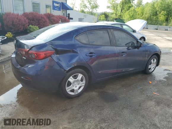 2015 Mazda 3 i Sport with VIN 3MZBM1U7XFM180519, listed as a Copart auction lot 55098115 with 271,259 mi miles and Salvage title. Bid and sale history available at DreamBid. Image 3.
