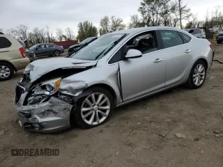 2014 Buick Verano with VIN 1G4PP5SK0E4123038, listed as a Copart auction lot 52361695 with 135,490 mi miles and Salvage Title. Bid and sale history available at carsss.com. Image 1.