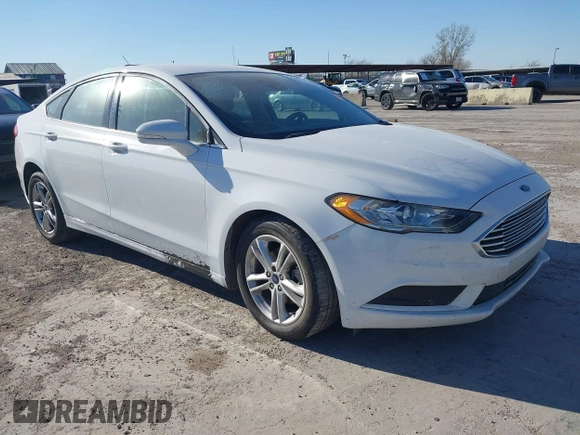 2018 Ford Fusion SE with VIN 3FA6P0H71JR262575, listed as a IAAI auction lot 41408259 with 96,624 mi miles and . Bid and sale history available at DreamBid. Image 1.
