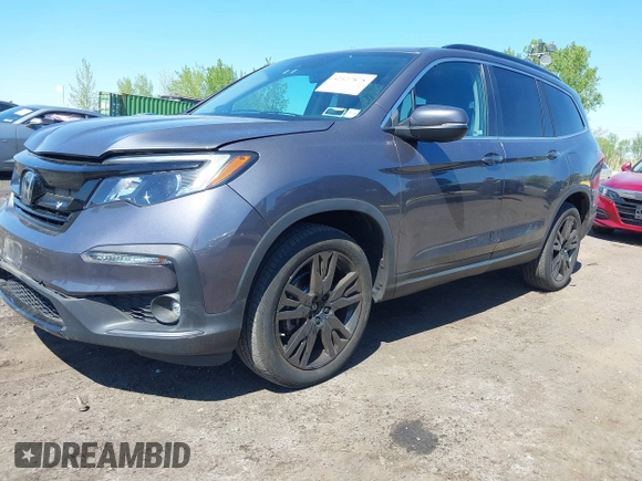 2021 Honda Pilot Special Edition z VIN 5FNYF6H27MB043638, wystawiony jako IAAI lot #42127878 z przebiegiem 50 401 mil mil oraz . Historia ofert i sprzedaży dostępna na DreamBid. Obrazek 18.