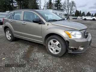 2007 Dodge Caliber SXT with VIN 1B3HB48B27D178880, listed as a Copart auction lot 45769405 with 95,178 mi miles and Salvage Title. Bid and sale history available at DreamBid. Image 4.