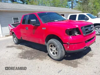 2005 Ford F-150 STX with VIN 1FTRX14W35NC00694, listed as a IAAI auction lot 42112128 with 157,067 mi miles and . Bid and sale history available at carsss.com. Image 1.