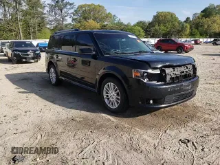 2014 Ford Flex SEL z VIN 2FMGK5C8XEBD17731, wystawiony jako Copart lot #55365185 z przebiegiem 195 780 mil mil oraz Szkody całkowita. Historia ofert i sprzedaży dostępna na DreamBid. Obrazek 15.
