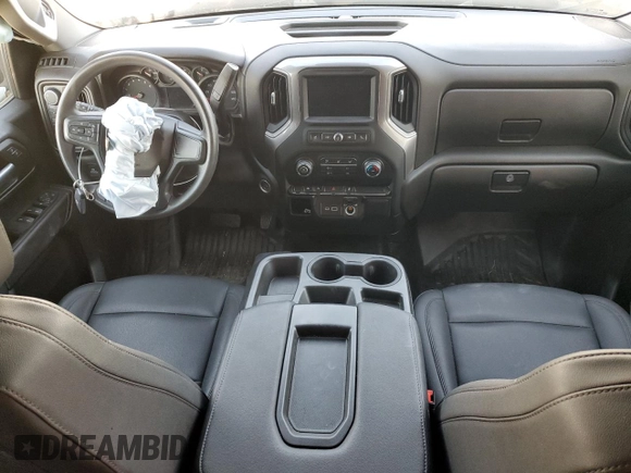 2022 Chevrolet Silverado 1500 Work Truck with VIN 1GCRDAED7NZ540770, listed as a Copart auction lot 74632704 with 69,567 mi miles and Salvage Title. Bid and sale history available at DreamBid. Image 8.
