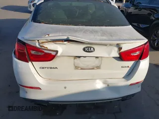 2015 Kia Optima SX Turbo with VIN 5XXGR4A69FG517335, listed as a IAAI auction lot 42014655 with 91,831 mi miles. Bid and sale history available at carsss.com. Image 19.