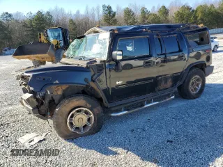 2004 Hummer H2 z VIN 5GRGN23U04H105914, wystawiony jako Copart lot #47411385 z przebiegiem Nie podano mil oraz Szkoda całkowita • Salvage title. Historia ofert i sprzedaży dostępna na DreamBid. Obrazek 1.
