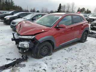 2018 Hyundai Kona Ultimate with VIN KM8K5CA59JU160616, listed as a Copart auction lot 86500554 with 64,641 mi miles and Salvage Title. Bid and sale history available at carsss.com. Image 1.