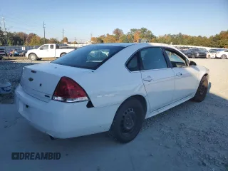 2014 Chevrolet Impala Limited Police Police with VIN 2G1WD5E30E1155375, listed as a Copart auction lot 75031634 with 64,210 mi miles and Salvage Title. Bid and sale history available at carsss.com. Image 3.