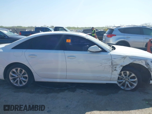 2018 Audi A6 Premium with VIN WAUC8AFC0JN098123, listed as a IAAI auction lot 41990057 with 1 mi miles. Bid and sale history available at carsss.com. Image 13.