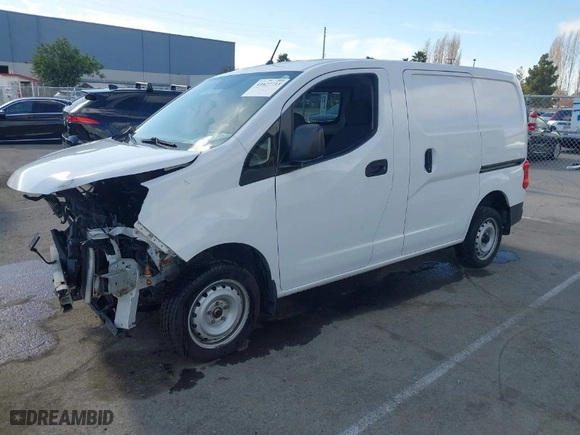 2018 Nissan NV200 Compact Cargo S with VIN 3N6CM0KN5JK705183, listed as a IAAI auction lot 41627733 with 46,948 mi miles. Bid and sale history available at carsss.com. Image 2.