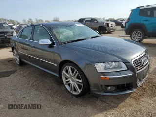2007 Audi S8 z VIN WAUPN44E97N013501, wystawiony jako Copart lot #74240814 z przebiegiem Nie podano mil oraz Szkoda całkowita • Salvage title. Historia ofert i sprzedaży dostępna na DreamBid. Obrazek 4.