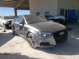 2020 Audi A3 Sedan Premium with VIN WAUAUGFF9LA088619, listed as a Copart auction lot 33744022 with 10,984 mi miles and Salvage Title. Bid and sale history available at carsss.com. Image 1.