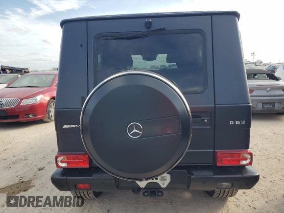 2017 Mercedes-Benz G-Class AMG G 63 with VIN WDCYC7DF7HX278621, listed as a Copart auction lot 74987574 with 17,400 mi miles and Non Repairable. Bid and sale history available at carsss.com. Image 6.