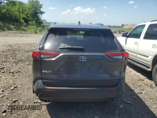 2023 Toyota RAV4 Hybrid LE with VIN JTMLWRFV5PD170957, listed as a Copart auction lot 62068505 with 7,880 mi miles and Salvage title. Bid and sale history available at DreamBid. Image 6.