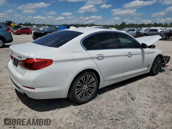 2018 BMW 5 Series 530i with VIN WBAJA5C59JG899792, listed as a Copart auction lot 56603125 with 79,858 mi miles and Salvage title. Bid and sale history available at DreamBid. Image 3.