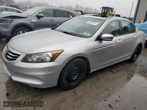2011 Honda Accord EX with VIN 1HGCP2E75BA073907, listed as a Copart auction lot 82628814 with 131,091 mi miles and Salvage title. Bid and sale history available at DreamBid. Image 1.
