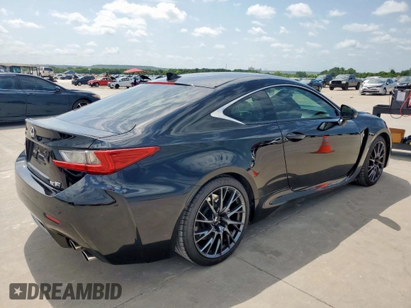 2015 Lexus RC F with VIN JTHHP5BC7F5003586, listed as a Copart auction lot 61939175 with 73,054 mi miles and Clean title. Bid and sale history available at DreamBid. Image 3.
