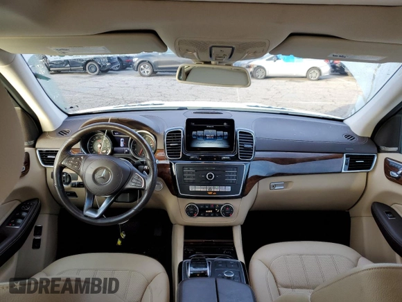 2019 Mercedes-Benz GLS with VIN 4JGDF6EE2KB205183, listed as a Copart auction lot 36768293 with 33,091 mi miles. Bid and sale history available at carsss.com. Image 8.