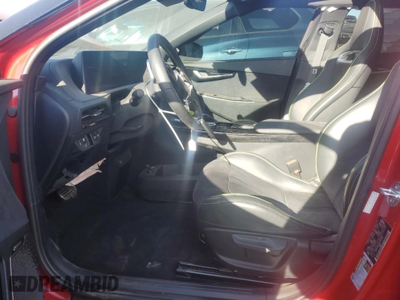 2023 Kia EV6 GT with VIN KNDC5DLE2P5102183, listed as a Copart auction lot 81409794 with 37,471 mi miles and Salvage Title. Bid and sale history available at carsss.com. Image 7.