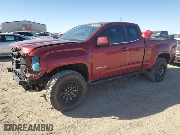 2018 GMC Canyon 2WD Elevation with VIN 1GTH5CEN9J1107893, listed as a Copart auction lot 77401284 with 89,104 mi miles and Salvage Title. Bid and sale history available at carsss.com. Image 1.