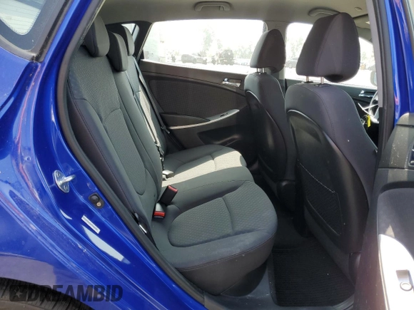 2012 Hyundai Accent SE with VIN KMHCU5AE9CU035072, listed as a Copart auction lot 54616835 with 107,682 mi miles and Clean Title. Bid and sale history available at carsss.com. Image 10.