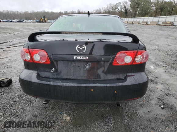 2004 Mazda Mazda6 s with VIN 1YVFP80D145N37390, listed as a Copart auction lot 81609884 with 236,675 mi miles and Salvage Title. Bid and sale history available at carsss.com. Image 6.