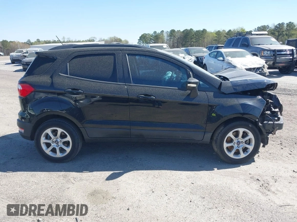 2018 Ford EcoSport SE with VIN MAJ3P1TEXJC172273, listed as a IAAI auction lot 41869590 with 74,306 mi miles. Bid and sale history available at carsss.com. Image 14.