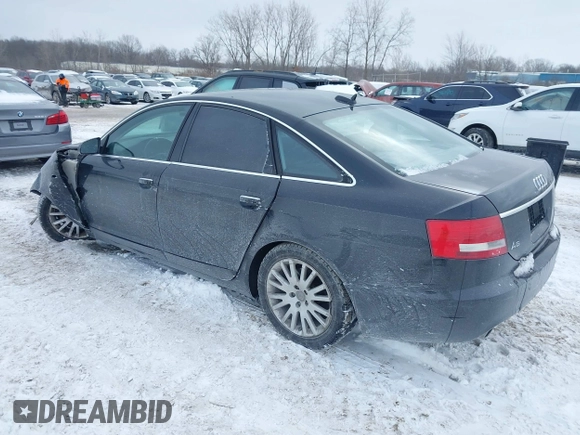 2006 Audi A6 with VIN WAUDG74F36N057404, listed as a IAAI auction lot 41611377 with 207,481 mi miles. Bid and sale history available at carsss.com. Image 3.
