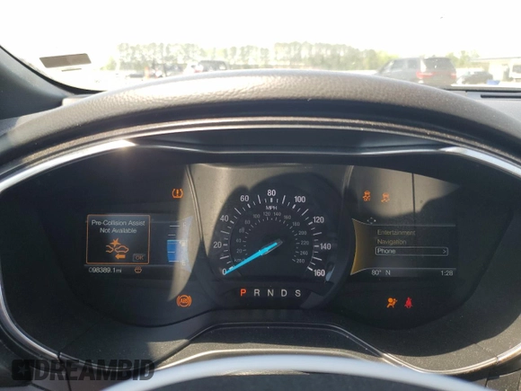 2020 Ford Fusion Titanium с VIN 3FA6P0K99LR174094, выставлен на аукционе Copart как лот 52583435 с пробегом 98 389 миль миль и Списание • Salvage title. История ставок и продаж доступна на DreamBid. Изображение 9.